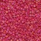 Miyuki delica Beads 11/0 - Matted opaque red ab DB-874